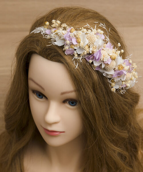 blumenkranz fürs haar braut