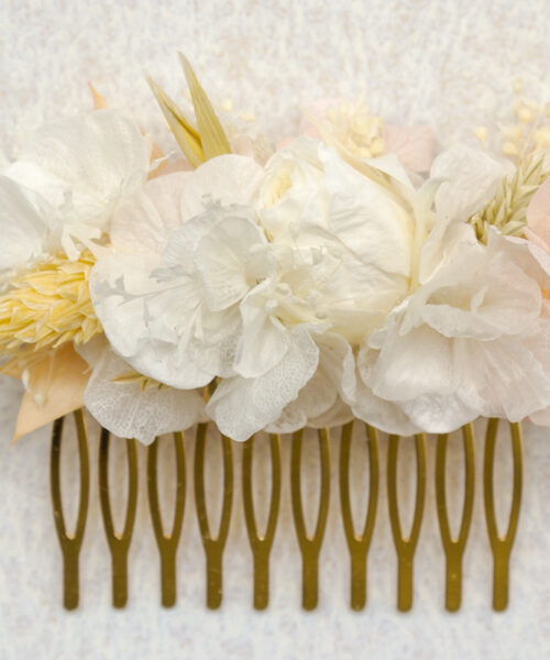 braut haarschmuck blumen