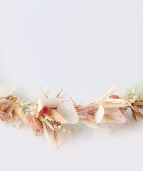 haarreif trockenblumen dirndl