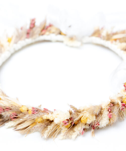 haarkanz hochzeit boho kommunion haarschmuck