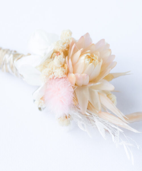 Blumen Anstecker pastell hochzeit
