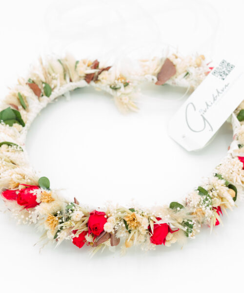 blumen haarschmuck dirndl