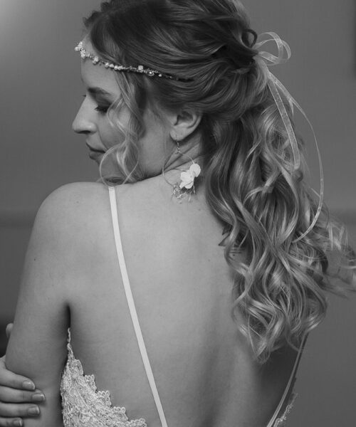 Ohrringe mit Trockenblumen romantisch