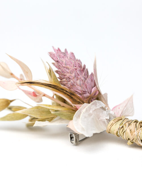 dried flowers anstecker bräutigam