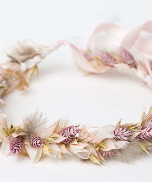 blumenkranz dried flowers wedding