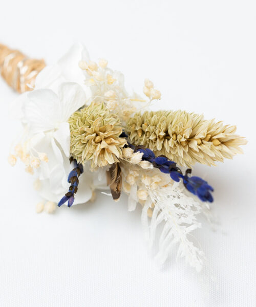 Anstecker Bräutigam trockenblumen ansteckblume