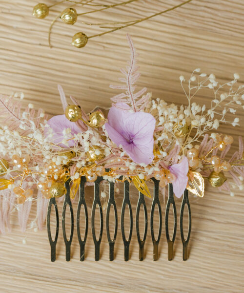 hinterkopf haarschmuck blumen kamm blumen