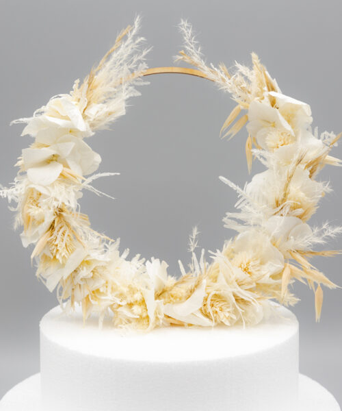 blumen topper torte