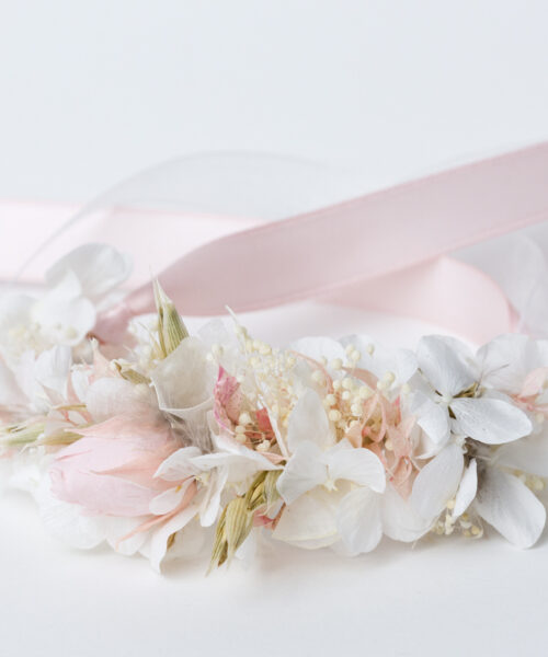 Blumenarmband dauerhaft zur hochzeit für trauzeugin