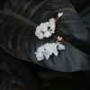 blumen ohrringe