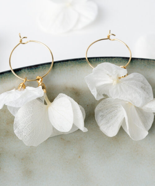 blüten ohrringe hochzeit