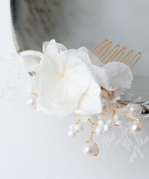 haarkamm blumen hochzeit