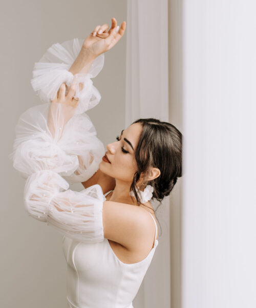 braut ohrringe blumen