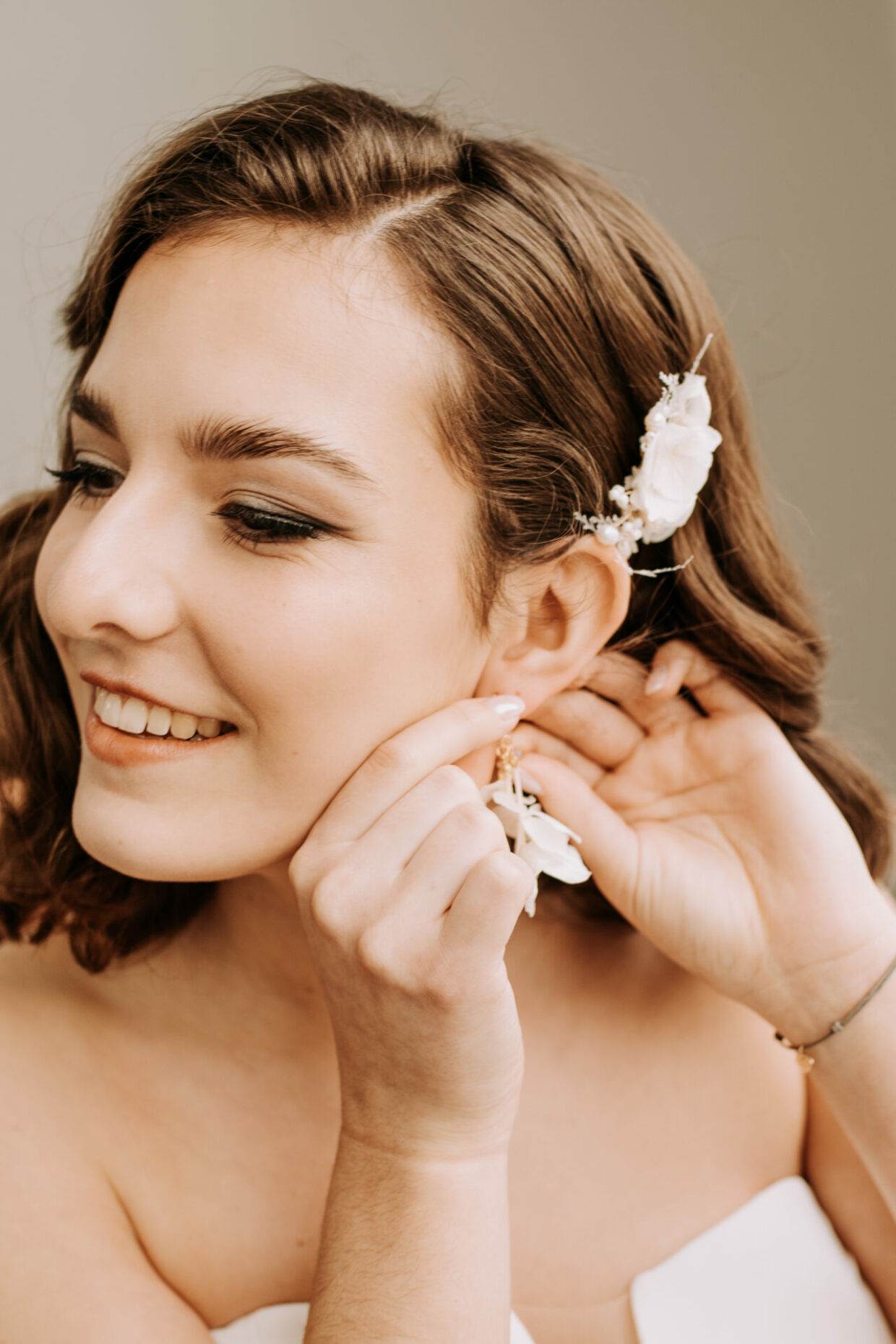 haarkamm blumen hochzeit