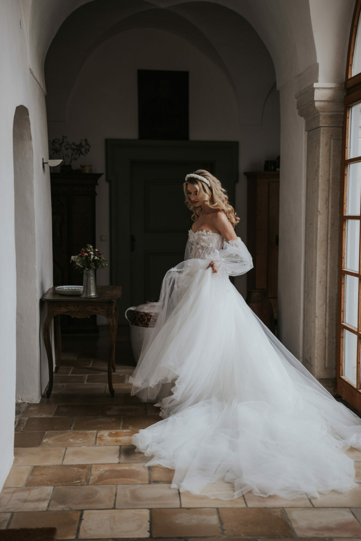 echter blumen haarschmuck hochzeit