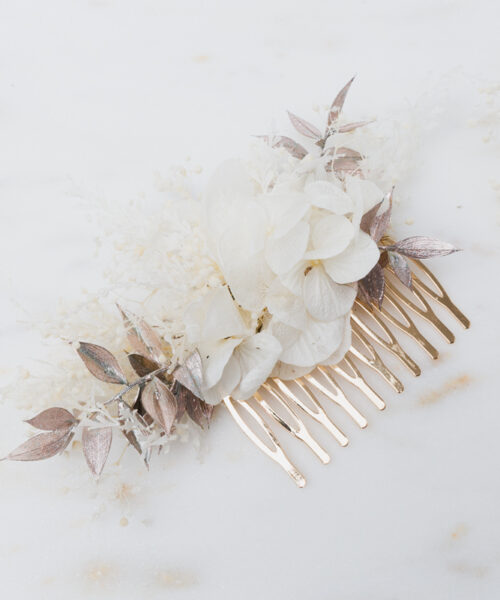 haarkamm braut blumen