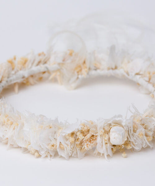 schleierkraut haarkranz haarkranz trockenblumen