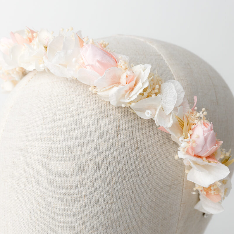 echte blumen haarschmuck