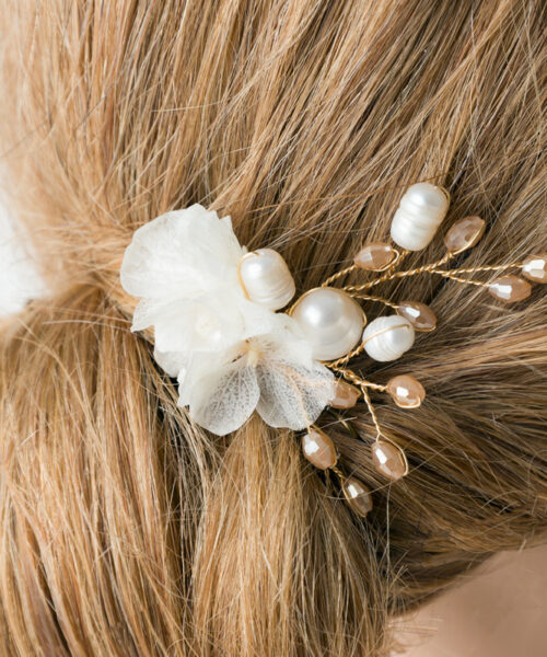 haarschmuck hochzeit blumen