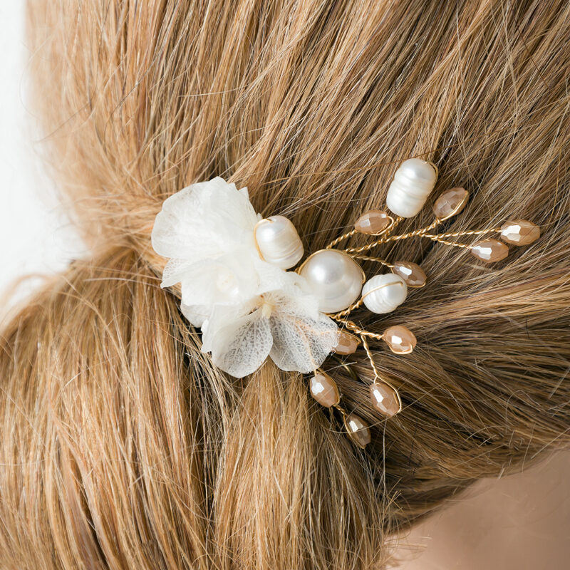 haarschmuck hochzeit blumen