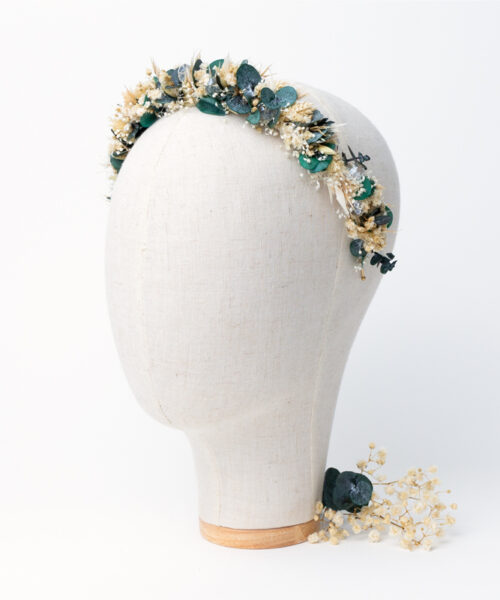 haarkranz boho eukalyptus