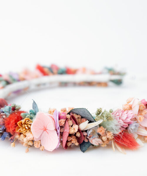 blumen haarschmuck dirndl