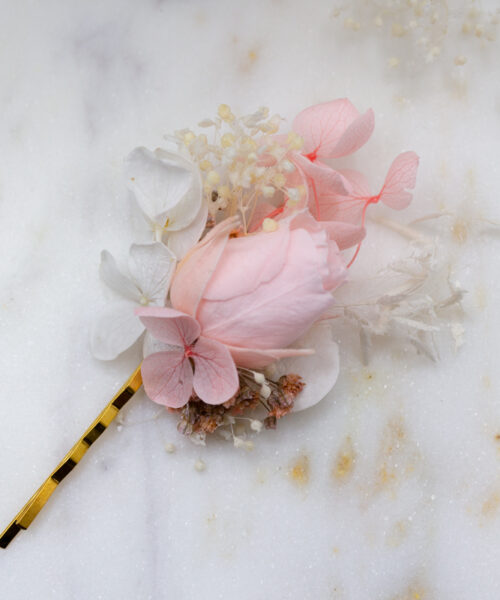 echter blumen haarschmuck brautjungfern