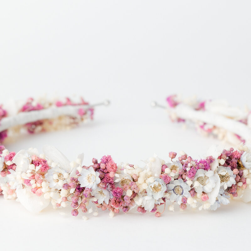 haarkranz trockenblumen