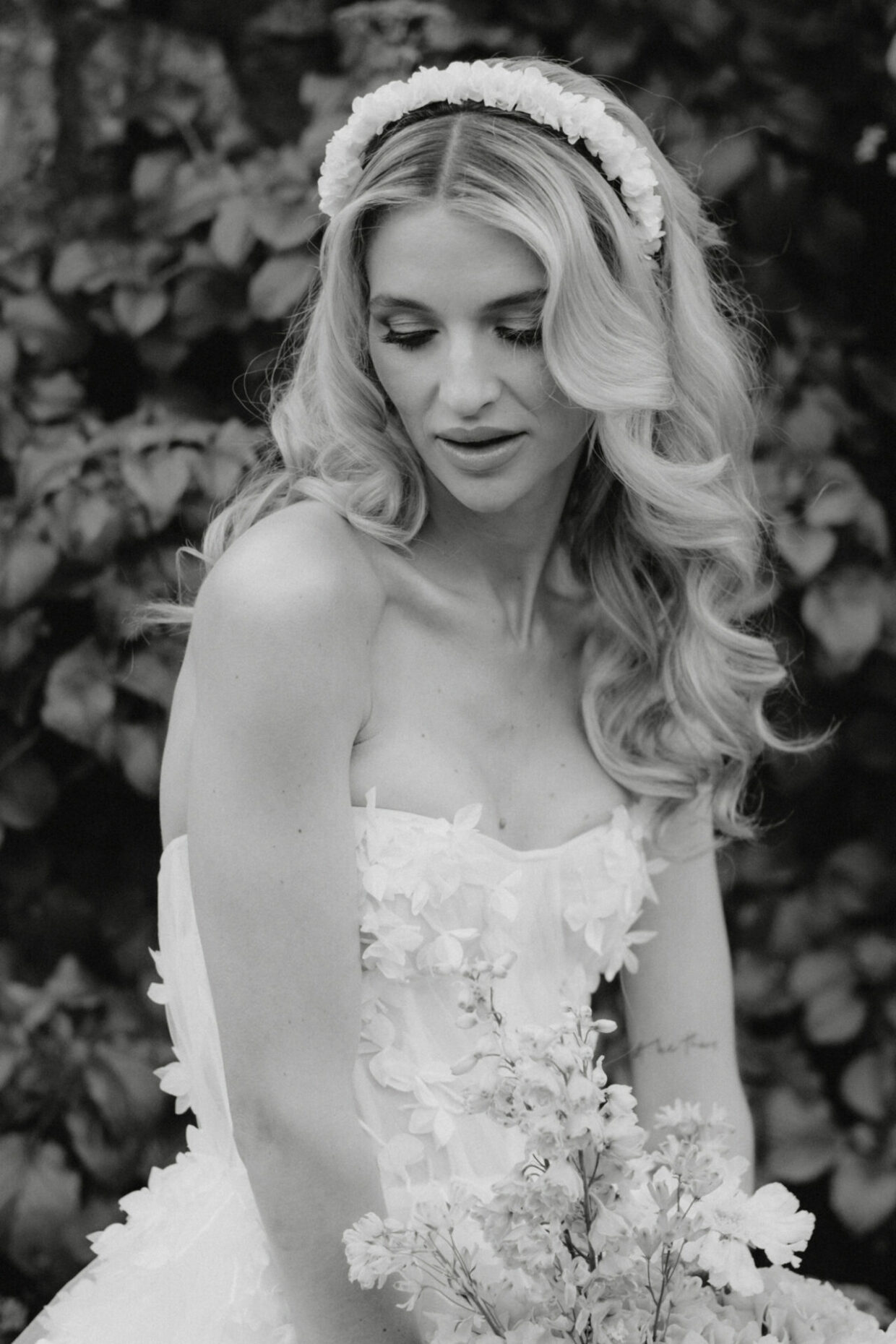 haarreif blumen dirndl