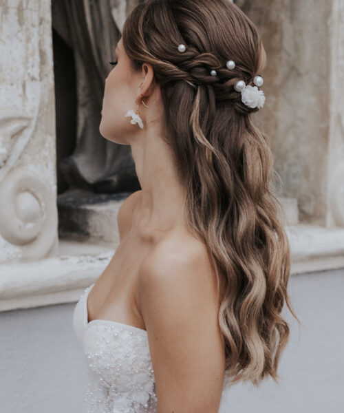 blüten ohrringe gold