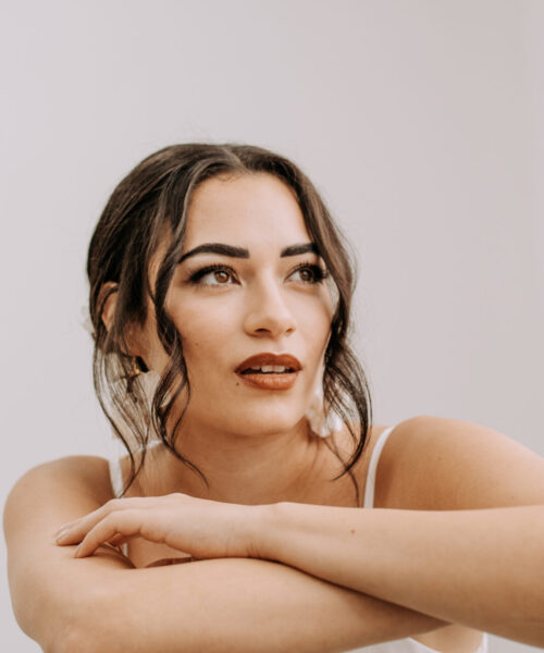 blumen ohrringe hängend